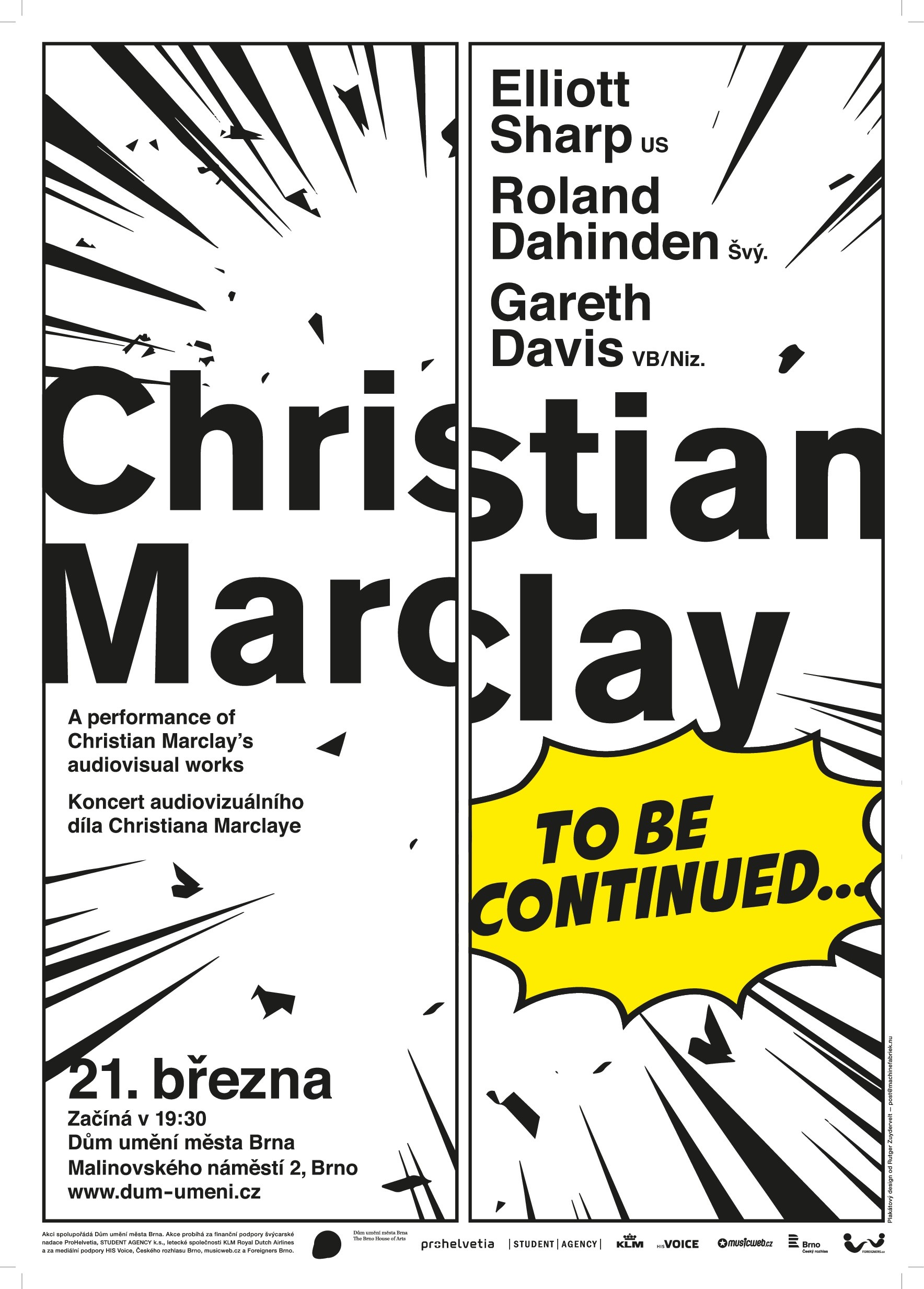 Christian Marclay: To Be Continued